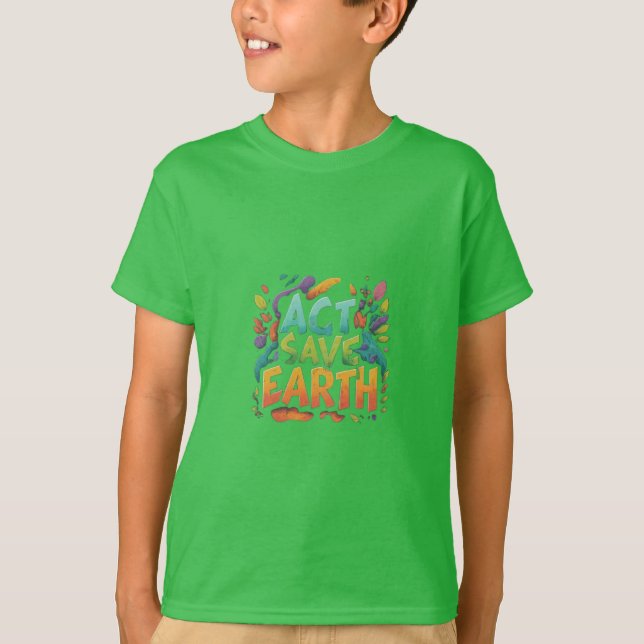 Agera Spara Earth T Shirt (Framsida)