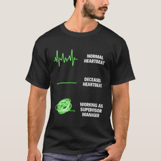 Agerjobb för tillsynsansvarig t shirt