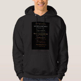 Ages Of Man Herrens Hoodie