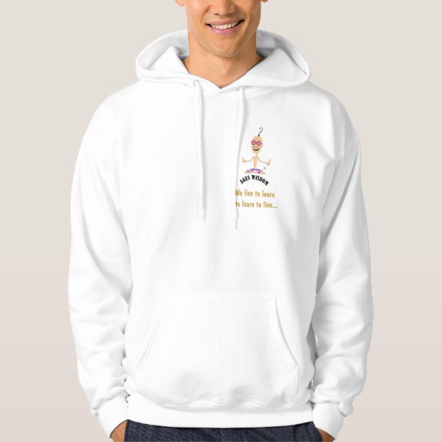 ageswisdom empowerment hoodie (Framsida)