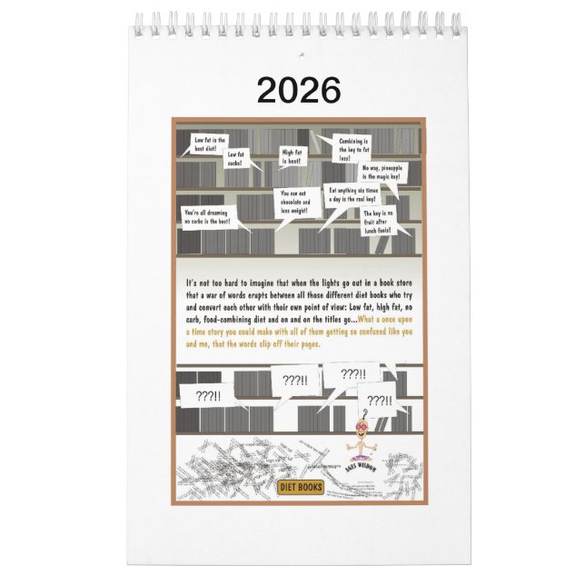 ageswisdom tecknad väg till sanning kalender (Omslag)