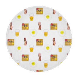 Ägg, bacon, våfflor och Orange