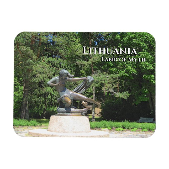 Ägg, drottning av serpenterna, Palanga, Litauen - Magnet (Horisontell)