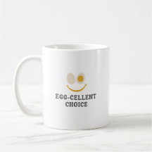 Ägg-Excellent Val Äckande Morgonkaffekopp