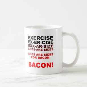 Ägg För Bacon Rolig Mugg