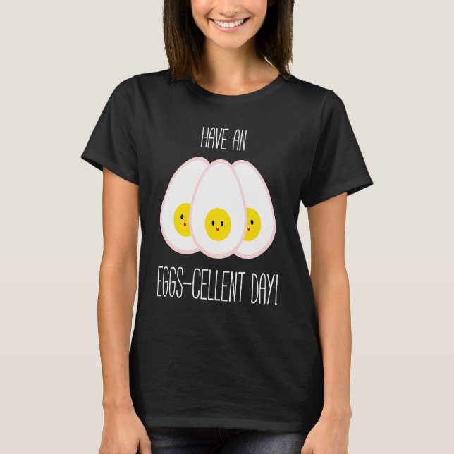 Ägg från äggpun Minne humor som kokar fodie sarcas T Shirt (Framsida)