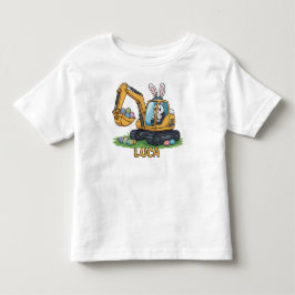 Ägg-Grävande Småbarn Påskägg T-Shirt