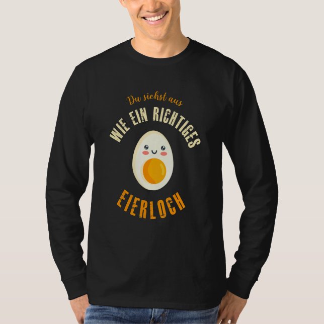 Ägg Hål eller Mjuka äggkläckningsskivor T Shirt (Framsida)
