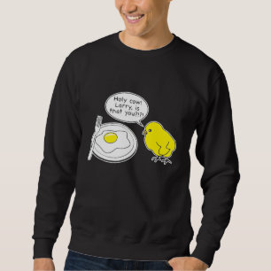Ägg Heliga ko Larry är det du stekt ägg Lång Ärmad Tröja