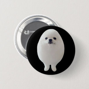 Ägg Hund Meme Pin Knapp