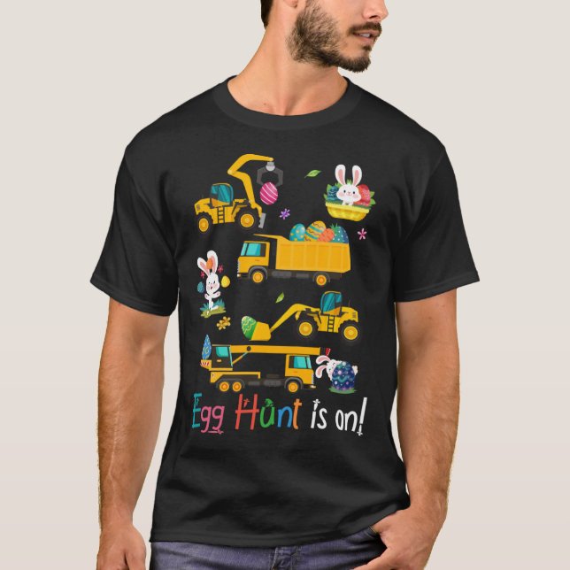 Ägg Hunt är på Påskharn Ägg Boys Kids T Shirt (Framsida)