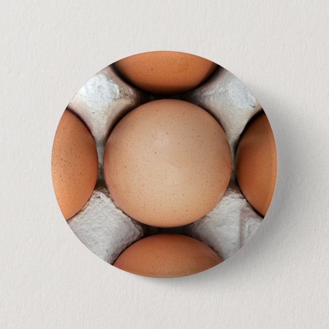 Ägg i en låda knapp (Framsida)