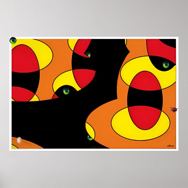 Ägg i Ögon II Poster (Framsidan)