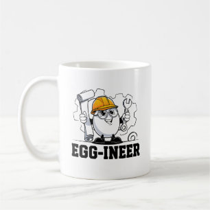 Ägg-ineer: Tänd din genialitet med varje klunk! - Kaffemugg