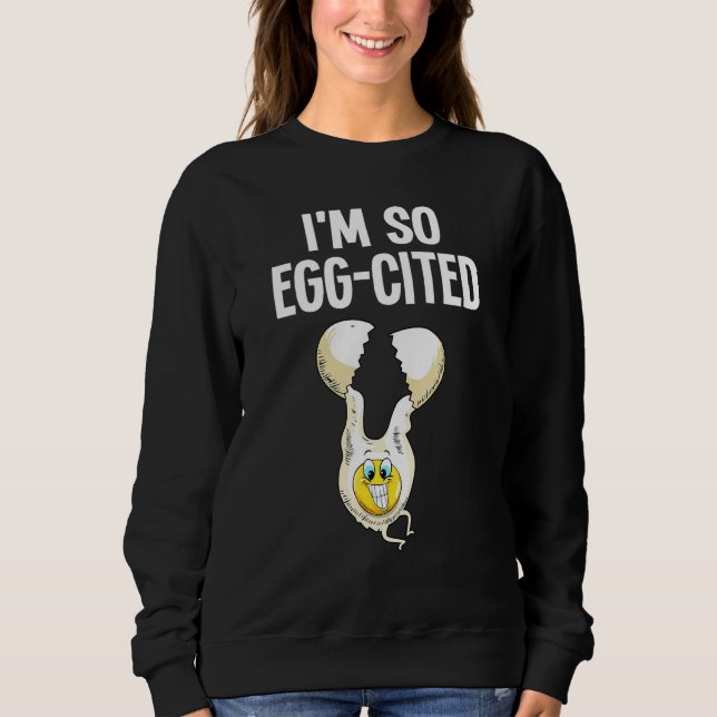 Ägg Kids Manar Coola Kvinnor  Fried Egg Food Pun _ T Shirt (Framsida)