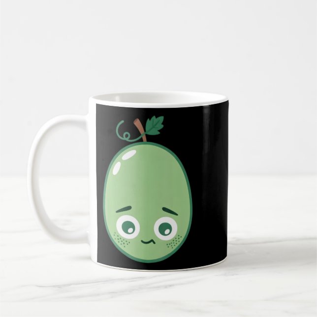 Ägg Lärar Halloween Smart Kaka Design Kaffemugg (Vänster)
