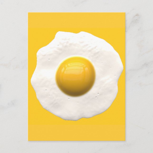 Ägg lätt vykort (Framsida)