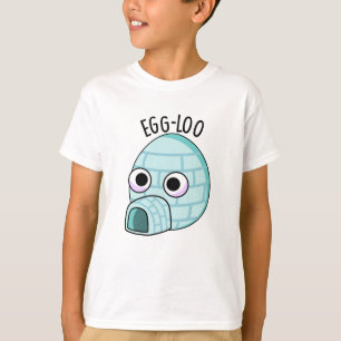 Ägg-luo Rolligt Ägg Puns T Shirt