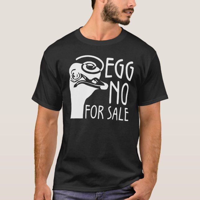 Ägg nr för försäljningsledet t shirt (Framsida)