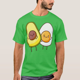Ägg och avokado 2 t shirt