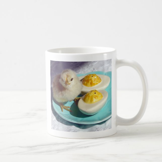 Ägg och Chick Kaffemugg (Höger)