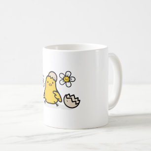 Ägg och Chick Kaffemugg