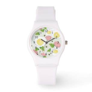 Ägg- och korvmönster armbandsur