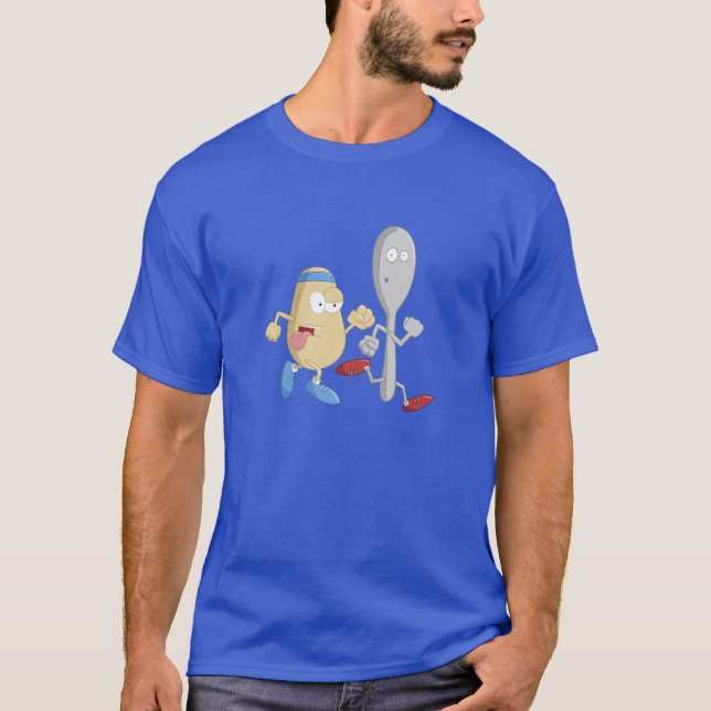 Ägg- och skedtävling tee shirt (Framsida)
