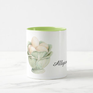 Ägg salladsskål mugg