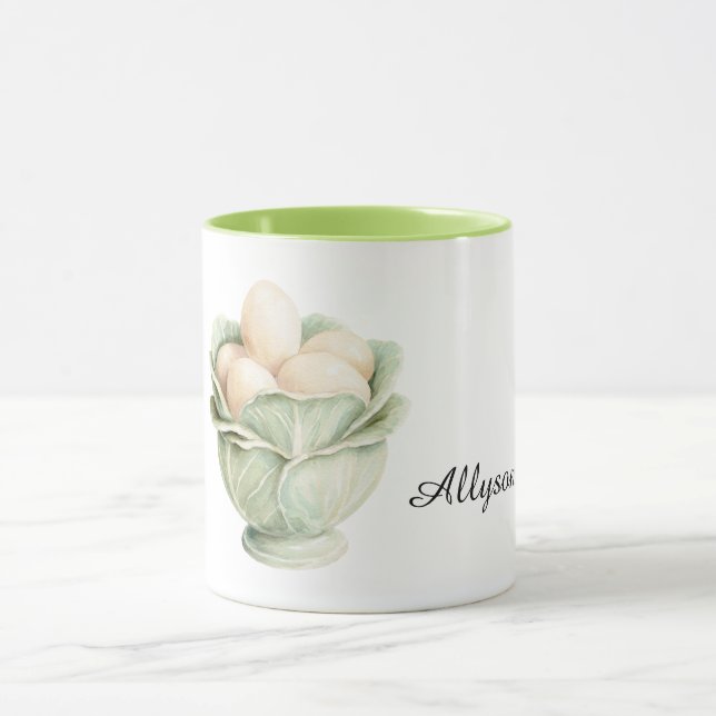 Ägg salladsskål mugg (Center)