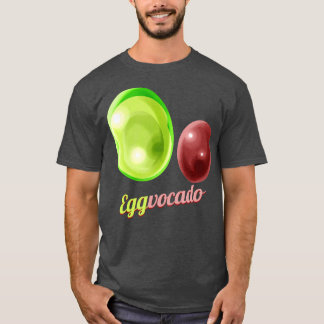 Ägg som är målade som Avocado Eggvocado för hunt p T Shirt