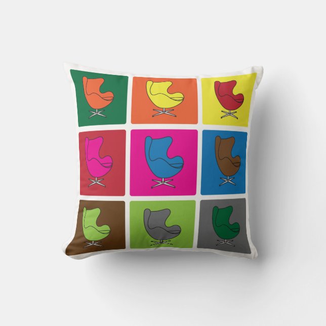 Ägg-stolen kudder kudde (Framsida)