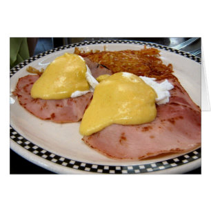 Ägg under hälsningskort