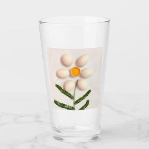 Ägg Yolk Flower Glaskopp