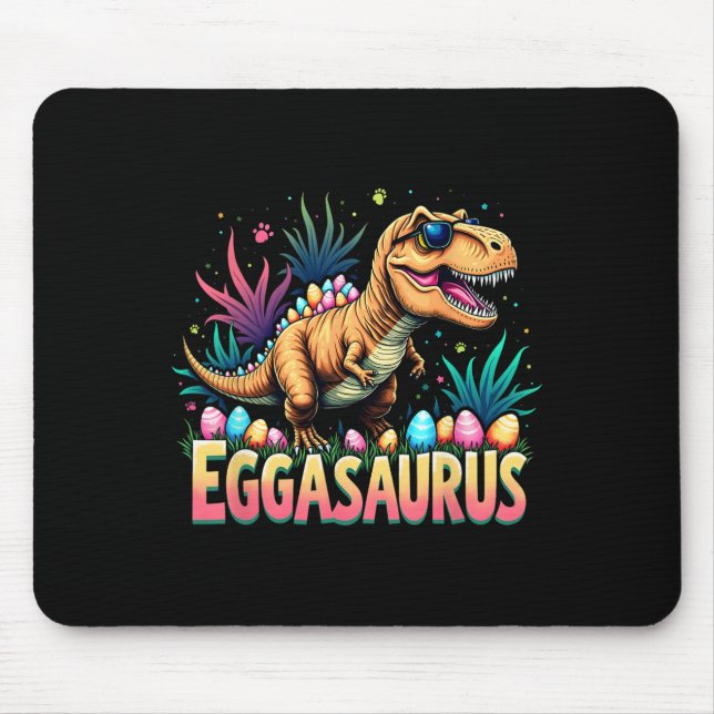 Äggasaurus Påsk Stegosaurus Dinosaurie Pojkar Barn Musmatta (Framsidan)