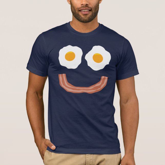 Äggbacon Tee Shirt (Framsida)