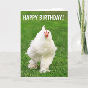 Äggcellent Chicken Tupp Joke Birthday Kort