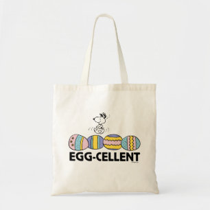 Äggcellent Snoopy Påsk Tygkasse