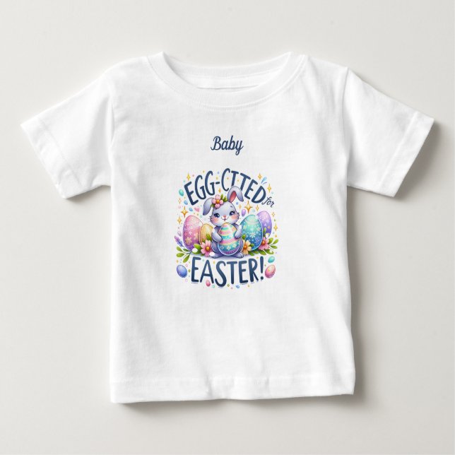 Äggciterade för Påskhare Eggs T Shirt (Framsida)