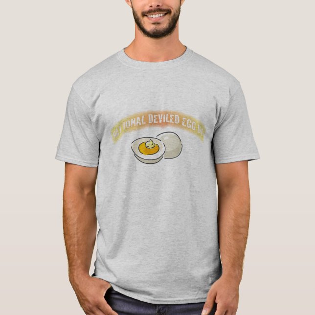 ÄGGDAG FÖR MEDBORGARE DEVILED TEE SHIRT (Framsida)