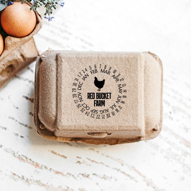 Äggdatum Självfärgande Stämpel (Skapare uppladdad)