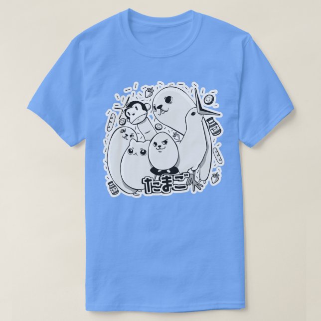 ÄggDog Anime T Shirt (Design framsida)
