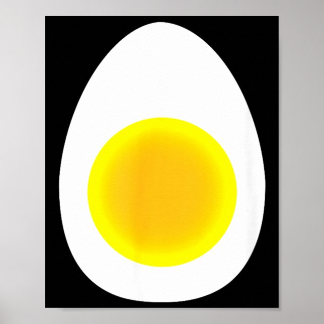 Äggdräkt Rolig jul Halloweenägg Poster (Framsidan)
