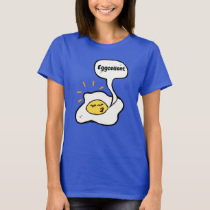 Äggfantastisk solig sida upp T-shirt