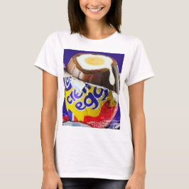 Äggfärdig höger t shirt