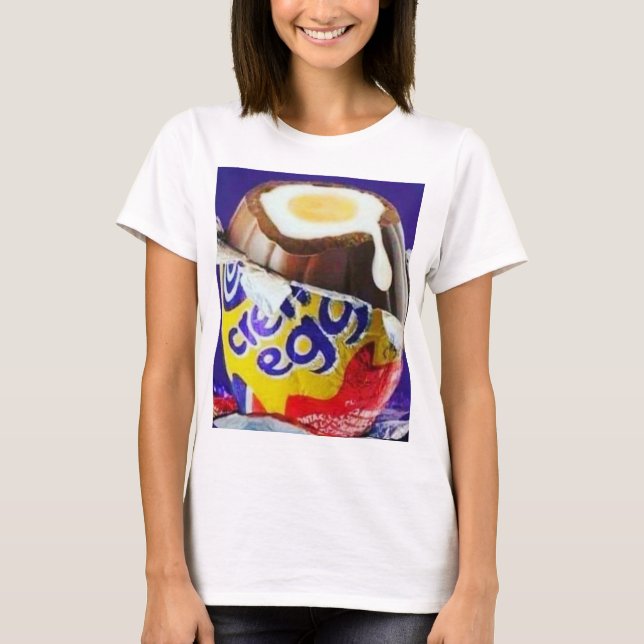 Äggfärdig höger t shirt (Framsida)
