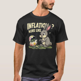 Äggflation Funny Påsk Inflation T Shirt