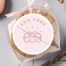 Äggfri allergivarningsetikett