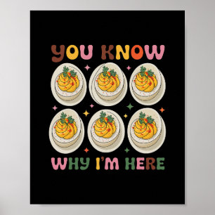 Äggfyllda Ägg Du Vet Varför Jag Är Här Fyllda Ägg Poster