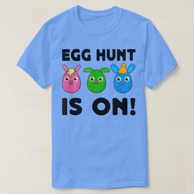Ägghunt är på Coola Bunny Eggs Hu T Shirt (Design framsida)